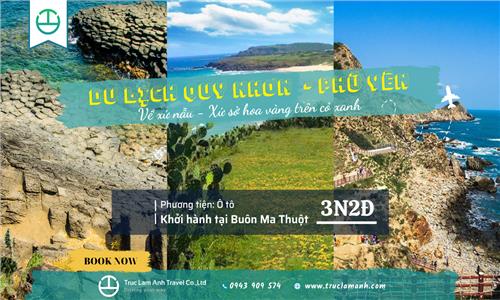 Quy Nhơn - Phú Yên 3 ngày 2 đêm