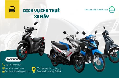 Thue xe may tai Buon Ma Thuot - DakLak